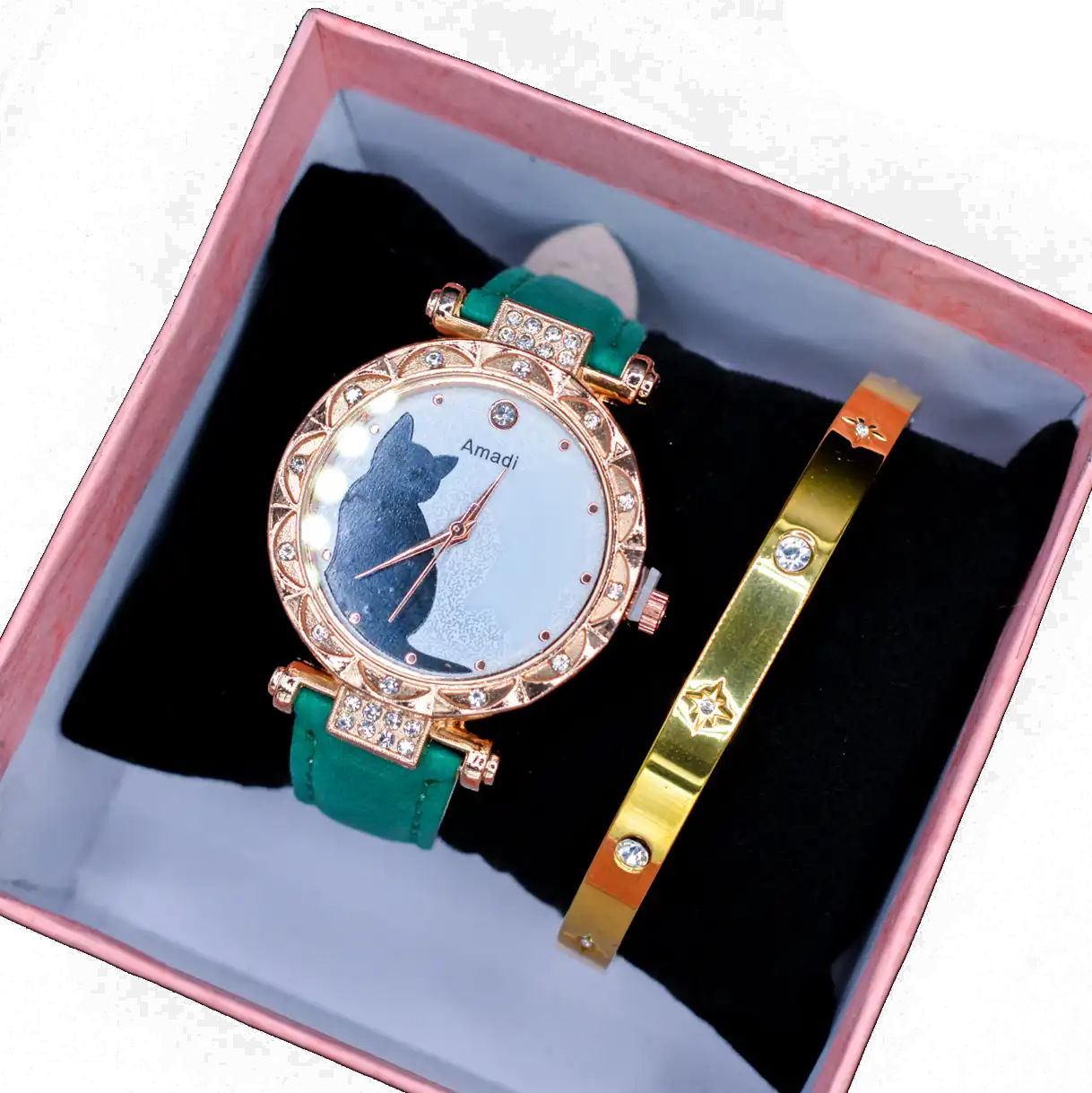 Casual Cat Buckle Quartz Women’s Watch