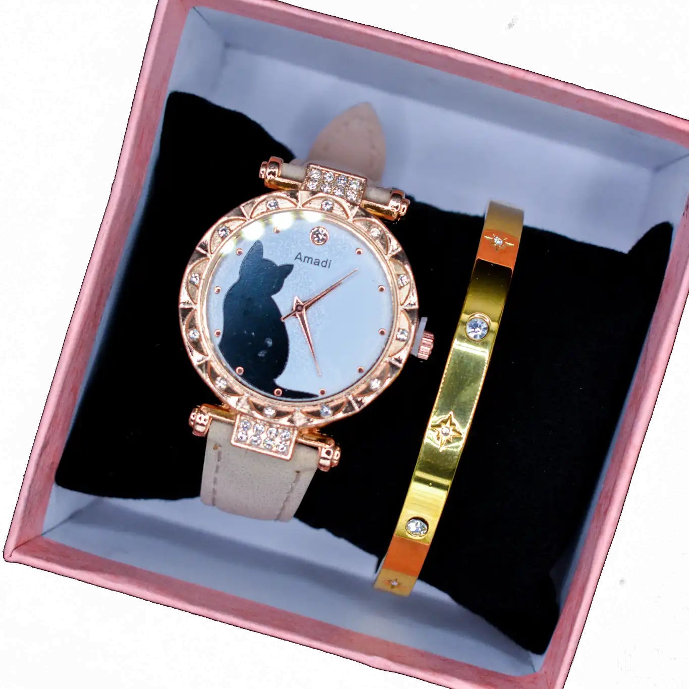 Casual Cat Buckle Quartz Women’s Watch