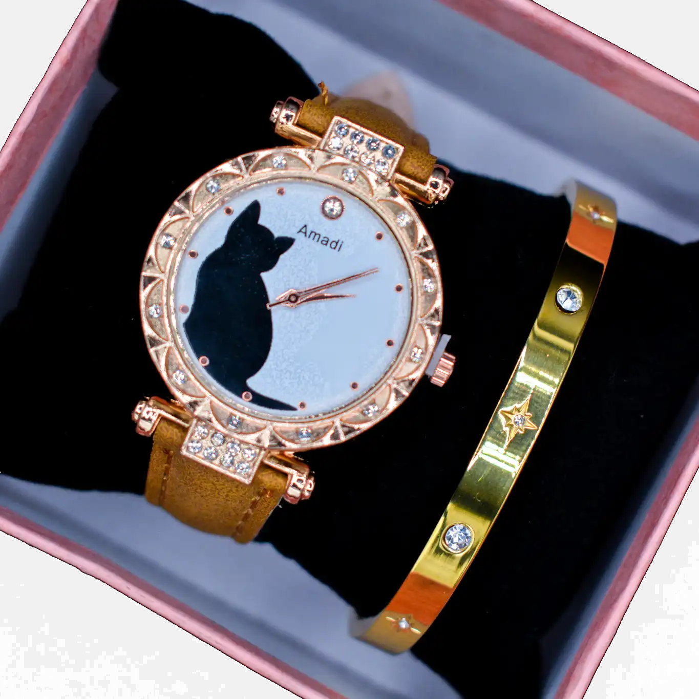 Casual Cat Buckle Quartz Women’s Watch