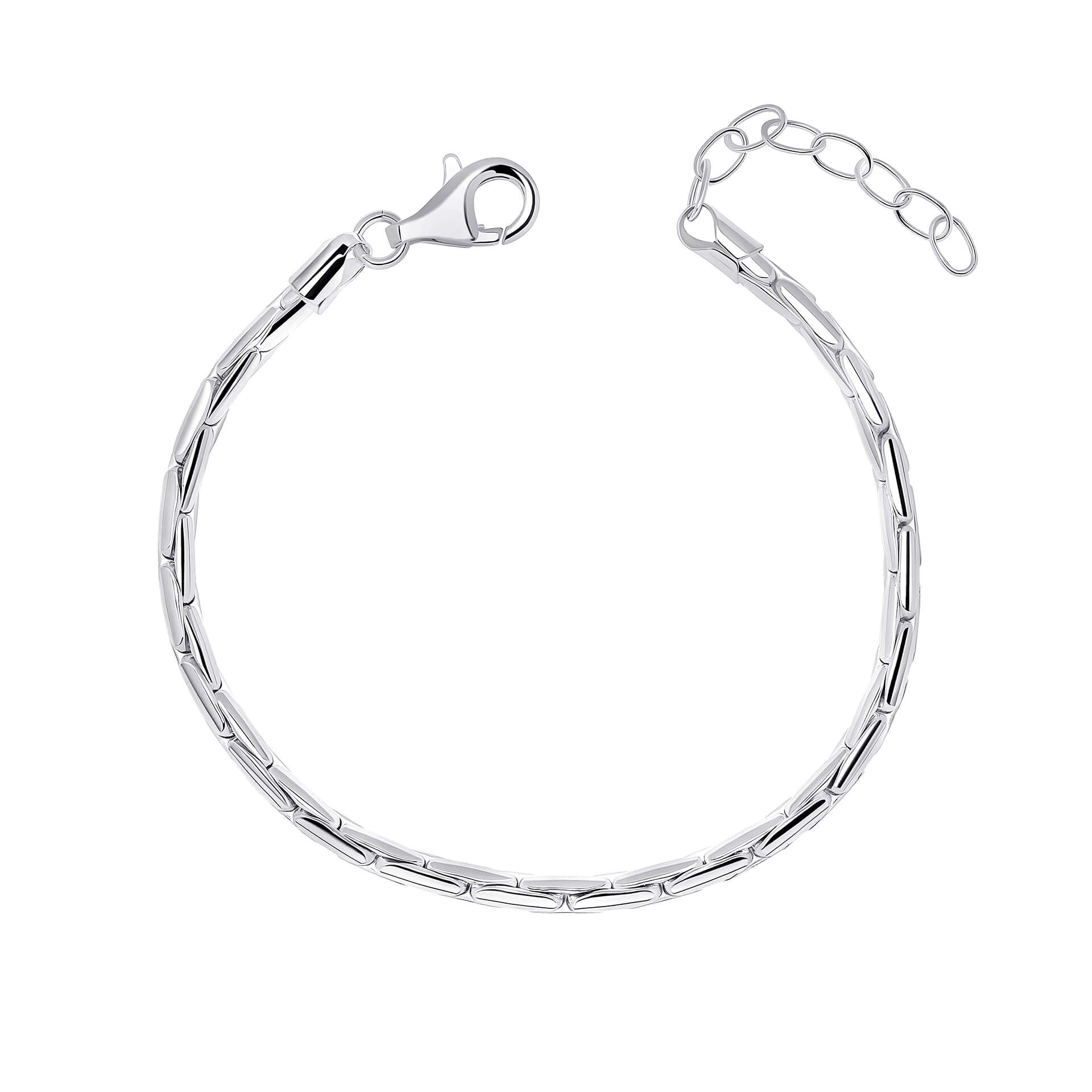 Gecko Organic Heavyweight Snake Chain Bracelet - 925 Sterling Silver
